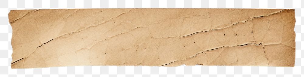 PNG  Minimal adhesive strip rough paper white background.