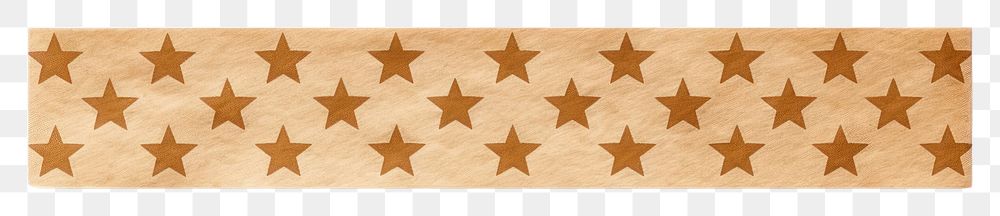 PNG  Paper adhesive strip pattern wood star.