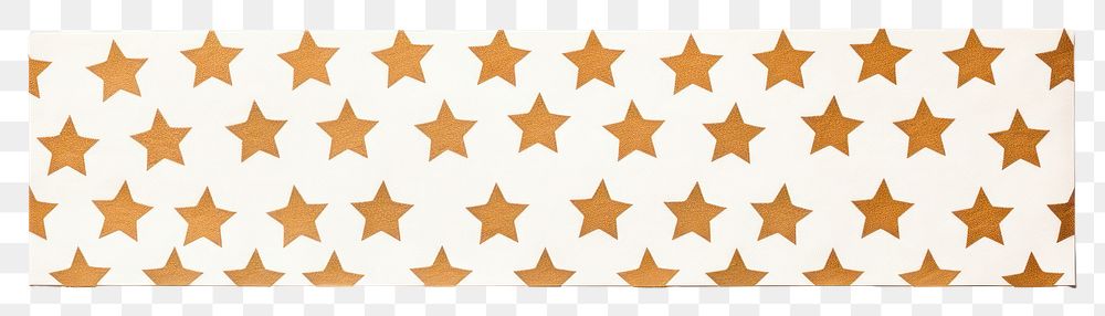 PNG Paper adhesive strip pattern star white background.