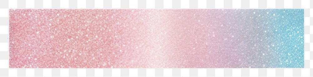 PNG  Pastel glitter adhesive strip white background rectangle pattern.