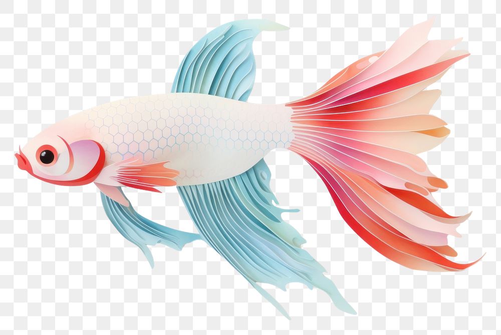 PNG Guppy fish goldfish animal pomacentridae.