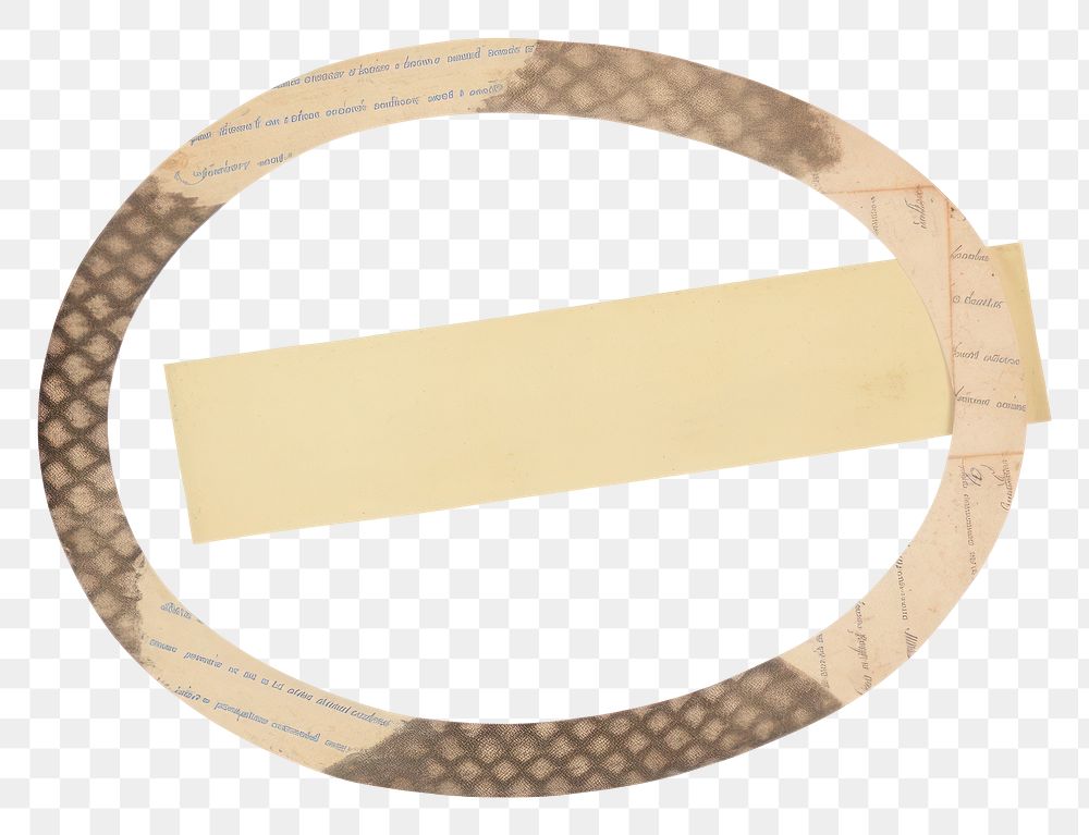 PNG Tape stuck on snake white background accessories rectangle.