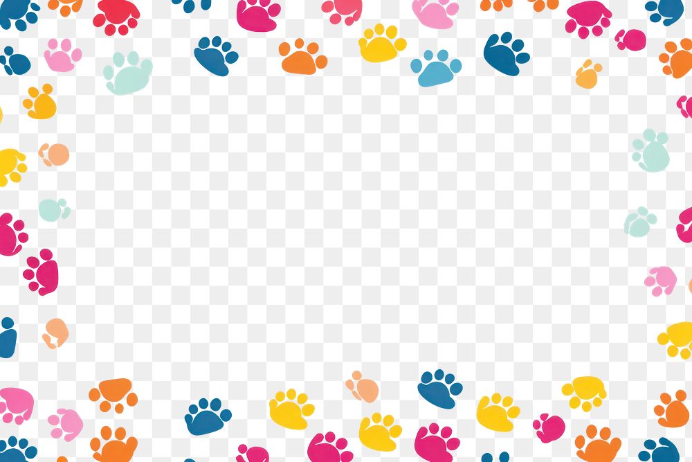 PNG Paw print backgrounds footprint abstract.