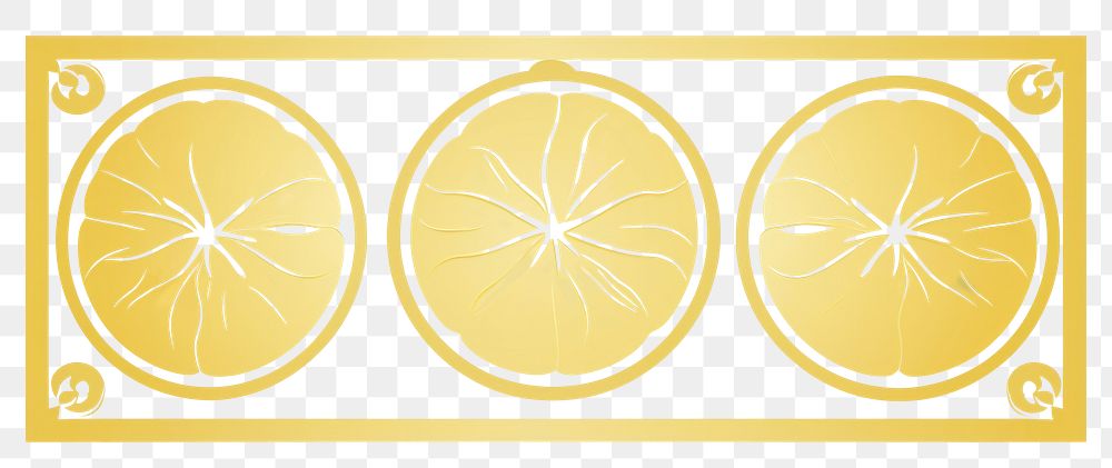 PNG Lemons divider ornament clementine pattern produce.