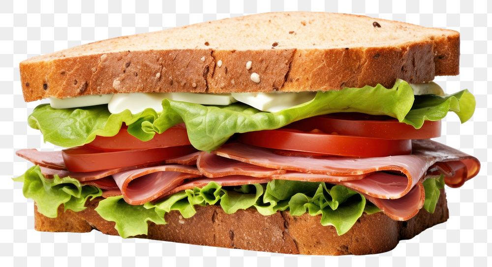PNG Sandwich lunch food meat.