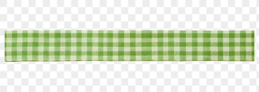 PNG Gingham pattern adhesive strip backgrounds green white background.