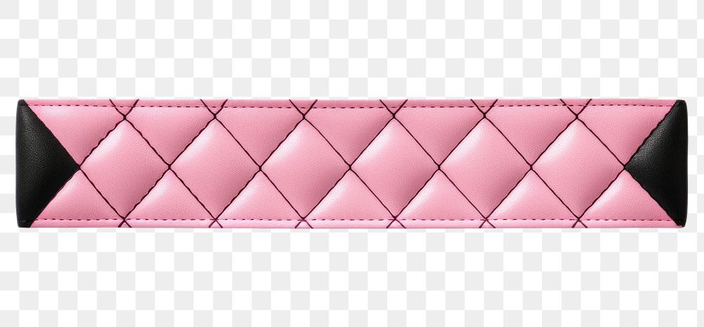 PNG Argyle pattern adhesive strip pink belt white background.