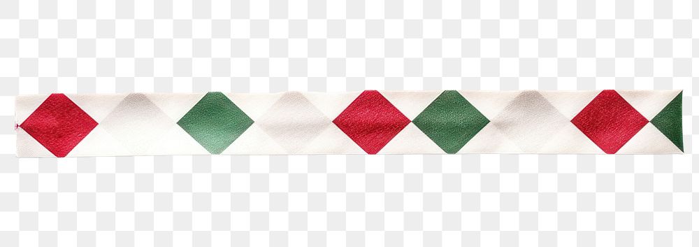 PNG Argyle pattern adhesive strip red white background accessories.