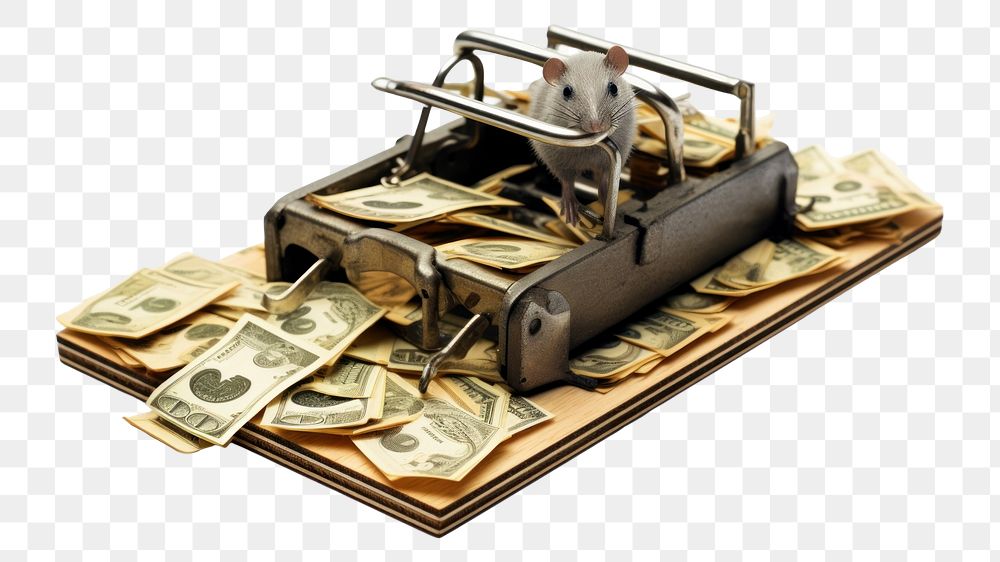 PNG Money mousetrap dollar investment.