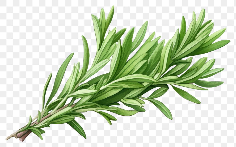 PNG Tarragon herb herbs plant leaf.