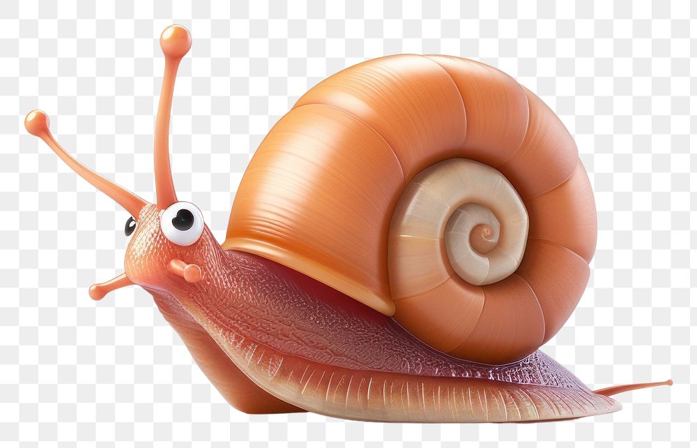 PNG Escargots cartoon animal snail.