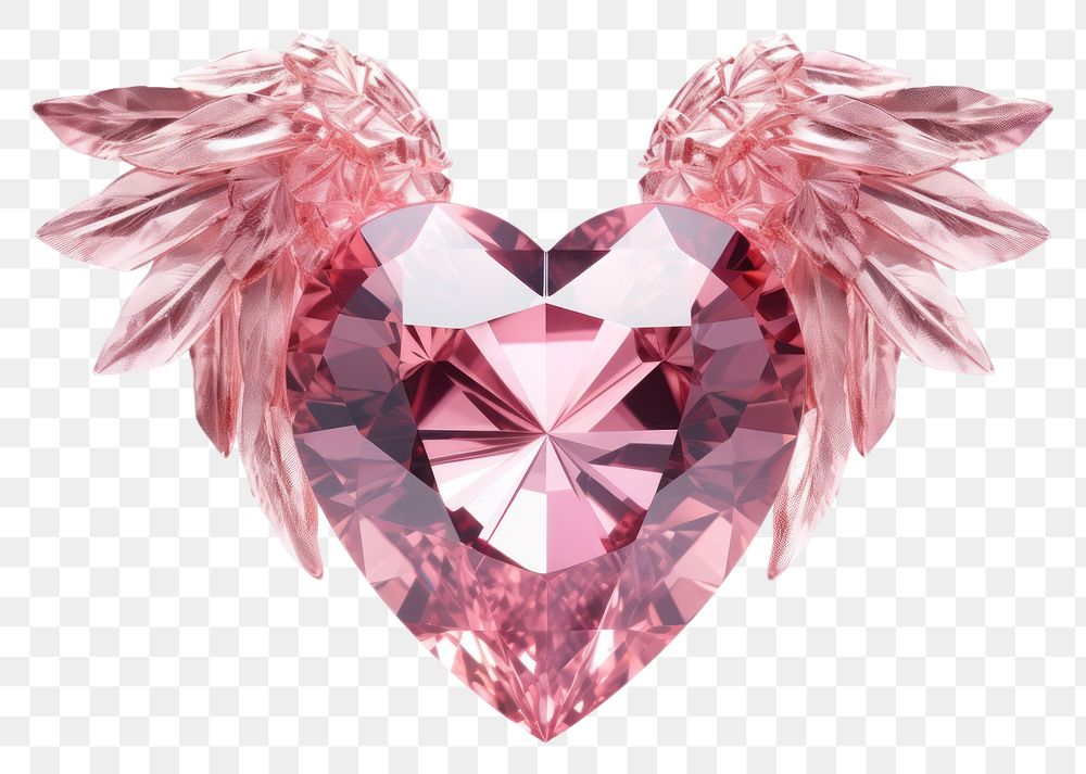PNG 3d illustration of a crystal cupid gemstone jewelry diamond.