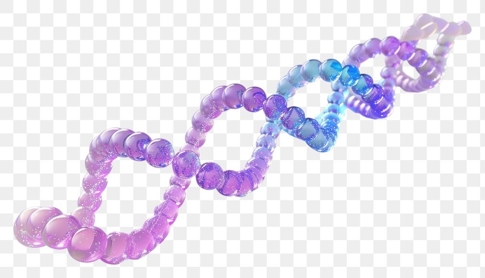 PNG DNA chemical elements jewelry purple accessories.