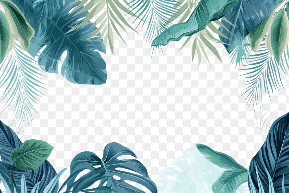 PNG  Abstract tropical plant backgrounds outdoors tropics.