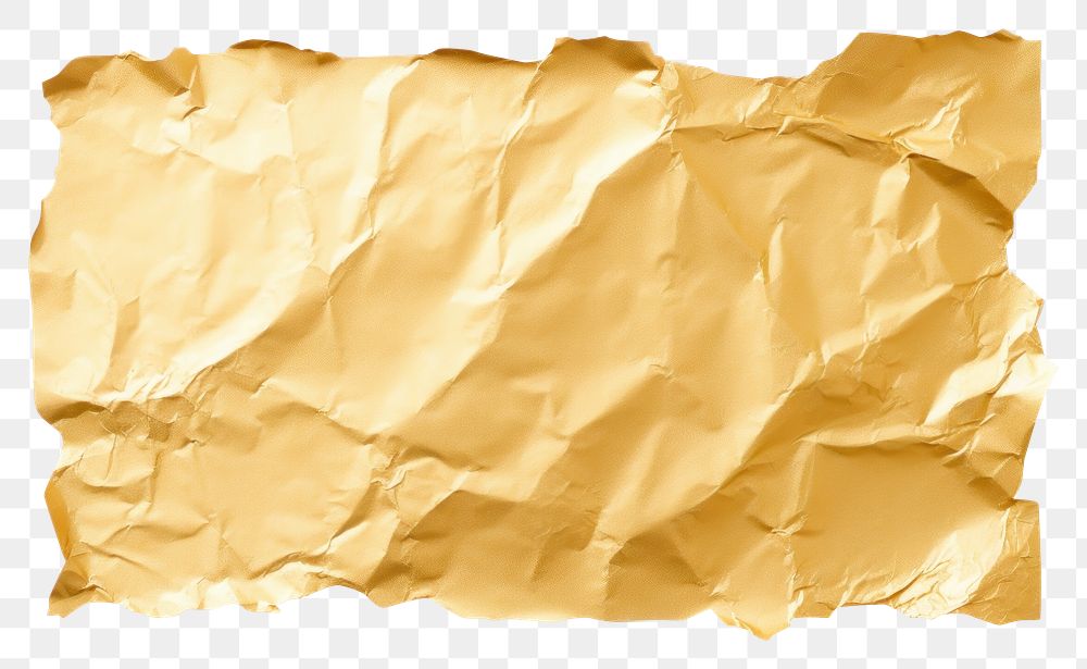 PNG Gold color paper with ripped backgrounds white background aluminium.