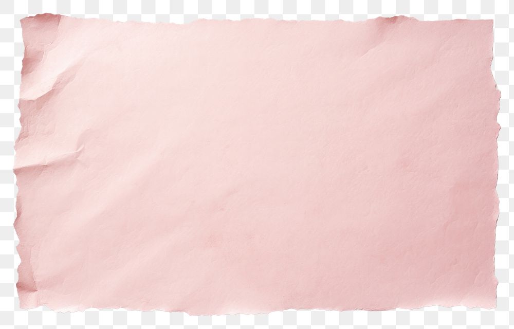 PNG Retro old pink paper texture with ripped backgrounds white background rectangle.