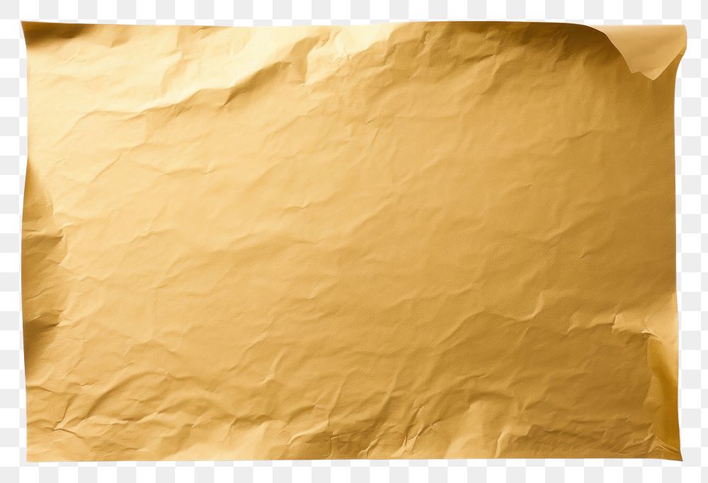PNG Vintage gold poster with ripped paper backgrounds white background.