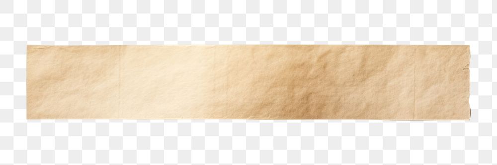 PNG Beige color washi tape paper white background rectangle.