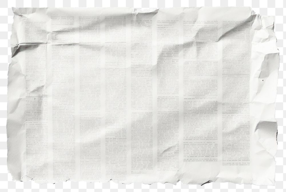 PNG A square aesthetic newspaper torn paper backgrounds rough white.