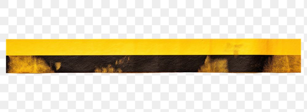 PNG Black yellow stripe adhesive strip white background rectangle eraser.