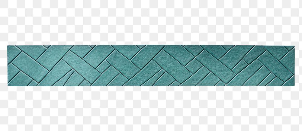 PNG  Geometric pattern adhesive strip white background accessories turquoise.