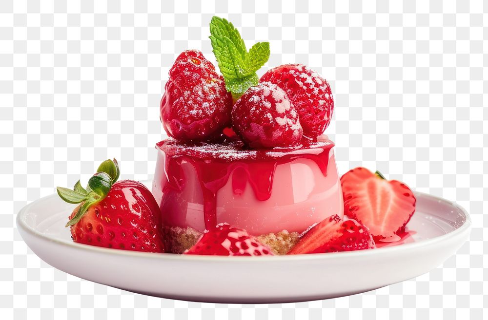 Strawberry raspberry dessert fruit.