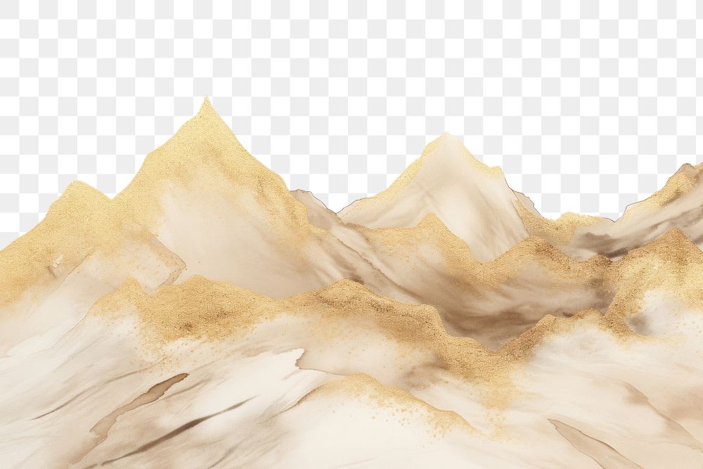 PNG Watercolor mountain background backgrounds landscape nature.