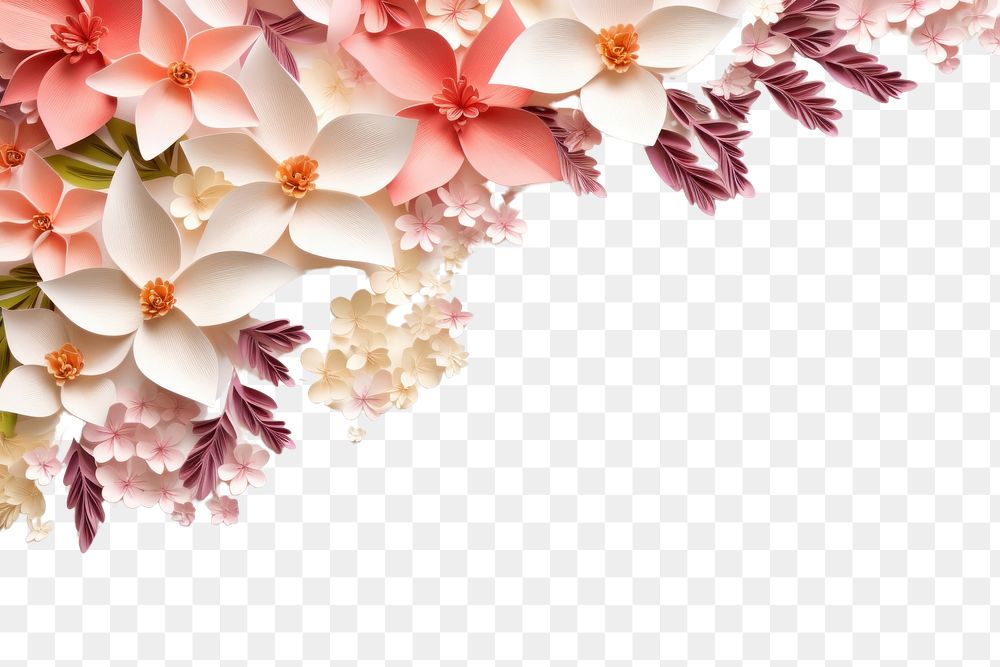 PNG Bouquet floral border backgrounds pattern flower.