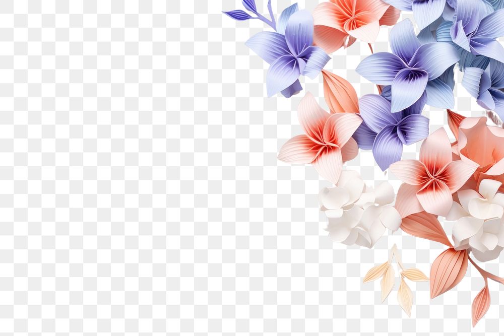 PNG Bouquet floral border backgrounds pattern flower