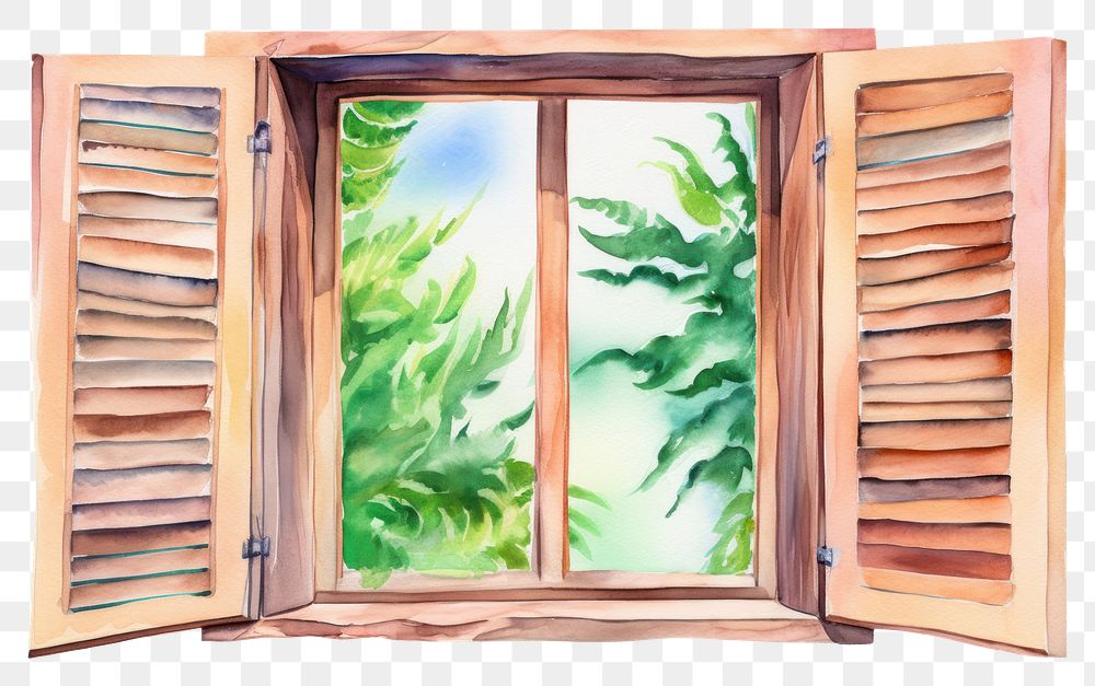 PNG Opened wooden window white background architecture creativity.