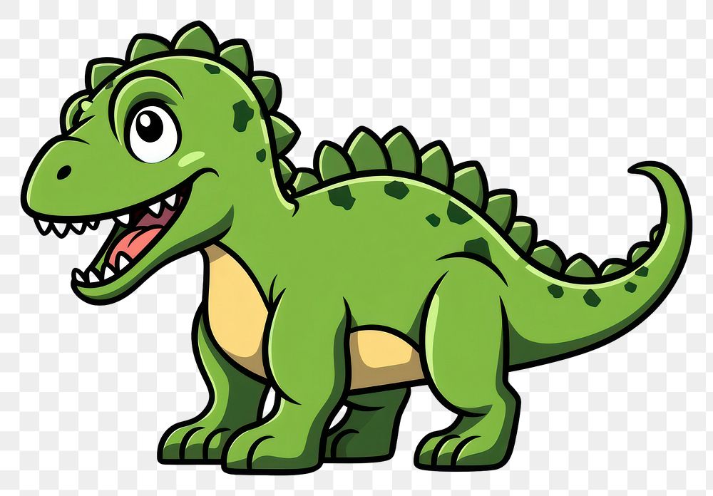 PNG Dinosaur reptile cartoon animal.