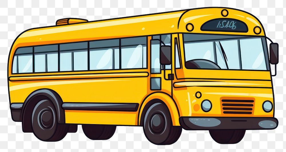 PNG School bus Clipart vehicle cartoon wheel.