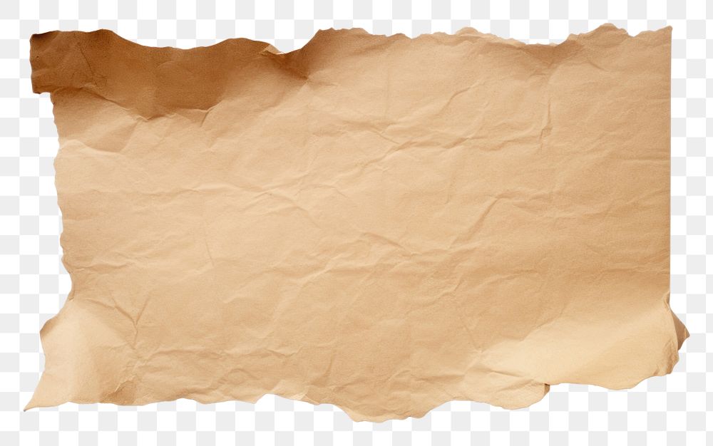 PNG  Kraft paper backgrounds torn white background.