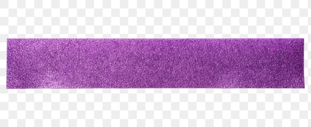 PNG Violet glitter adhesive strip white background rectangle amethyst.