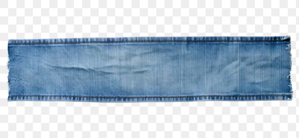 PNG Blue jean adhesive strip jeans denim white background
