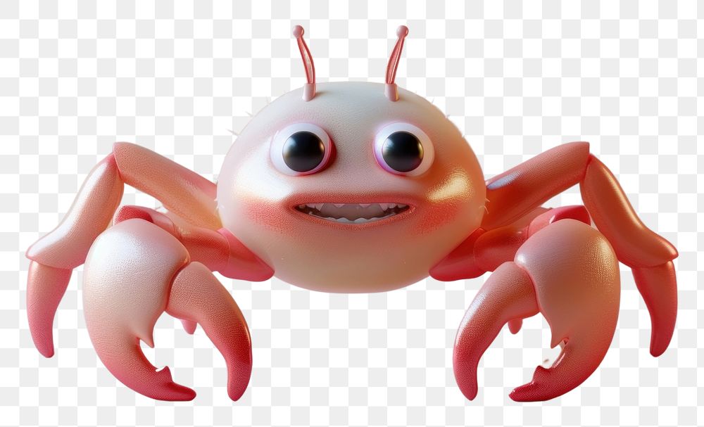 PNG 3d Cancer cartoon animal crab.