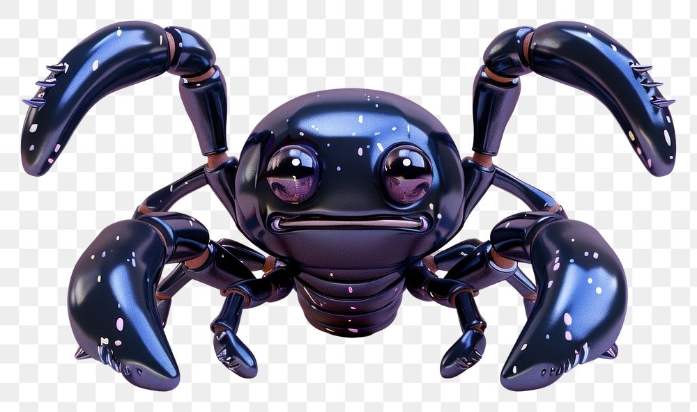 PNG 3d Scorpius cartoon animal representation.