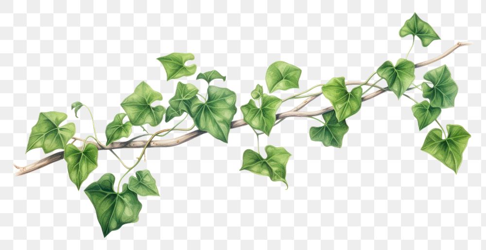 PNG Ivy ivy plant leaf.