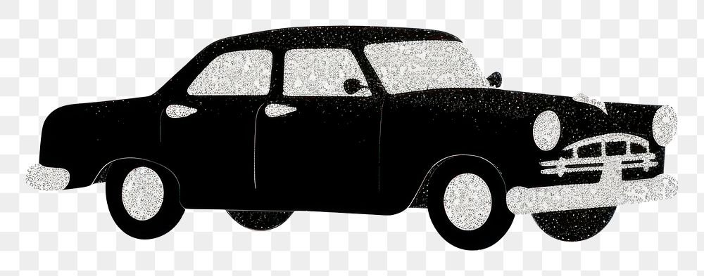 PNG  Black car icon vehicle wheel white background.