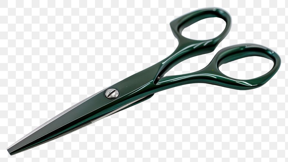 PNG Green scissors white background equipment weaponry.
