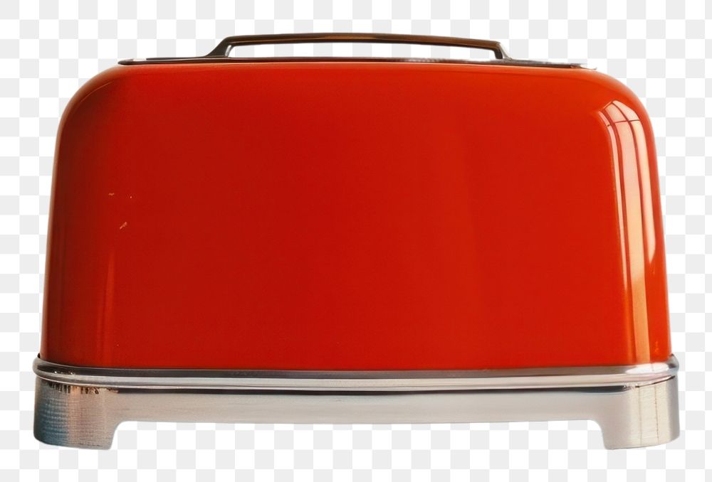 PNG Red toaster red appliance suitcase.