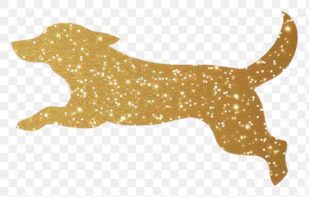 PNG Golden dog jumping icon animal mammal pet.