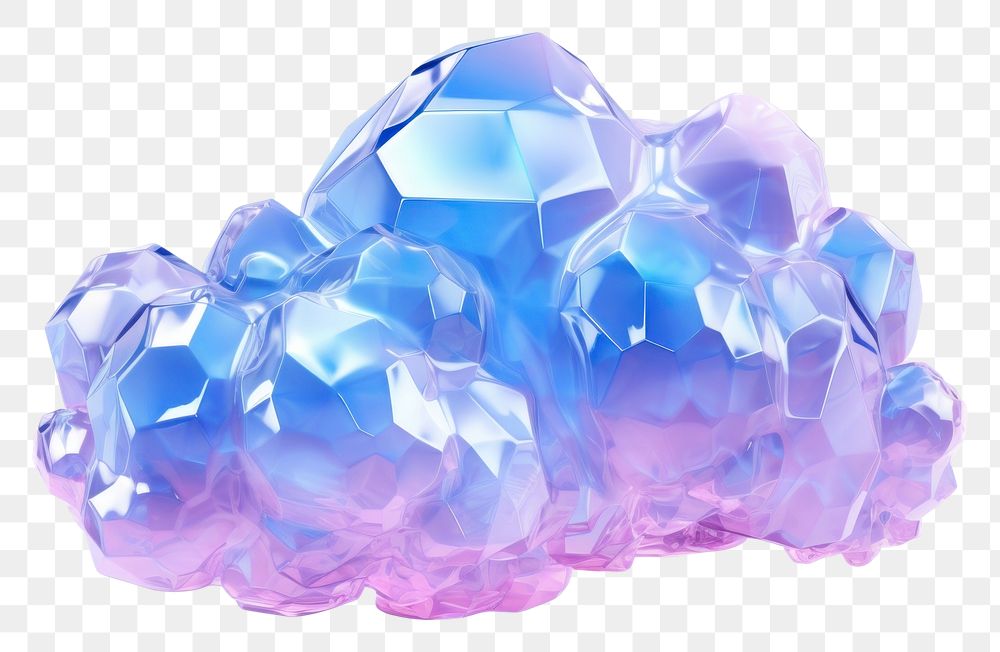 PNG Cloud gemstone crystal mineral.