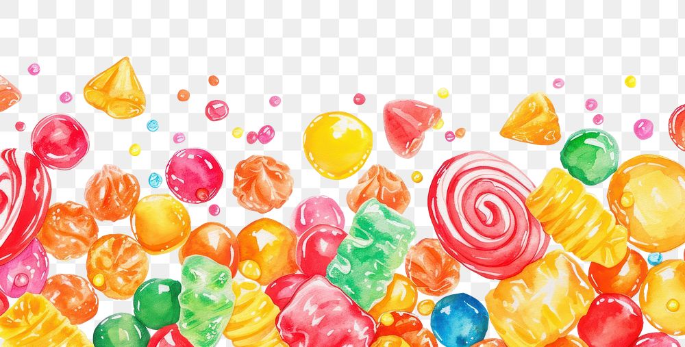 PNG Many candy confectionery backgrounds lollipop.