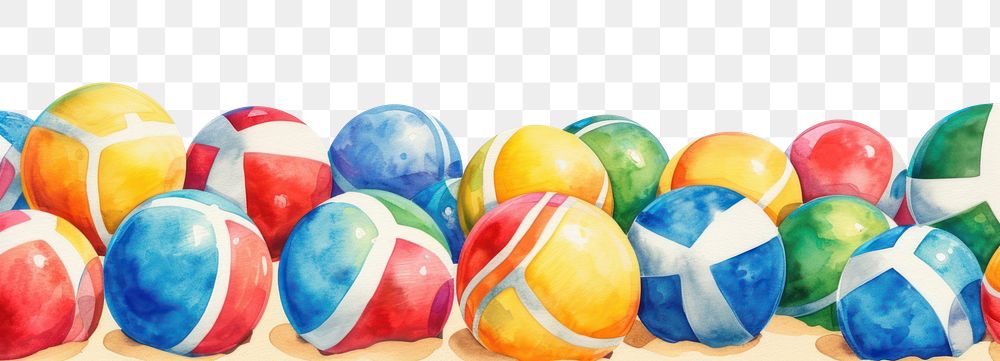PNG Many beach ball backgrounds sports white background.