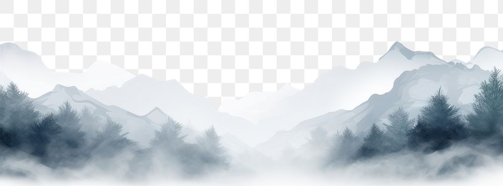 PNG Gray mist backgrounds outdoors nature.