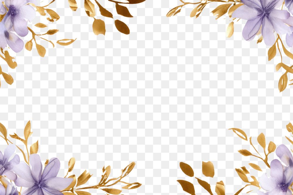 PNG Lilac flowers border frame backgrounds pattern plant.