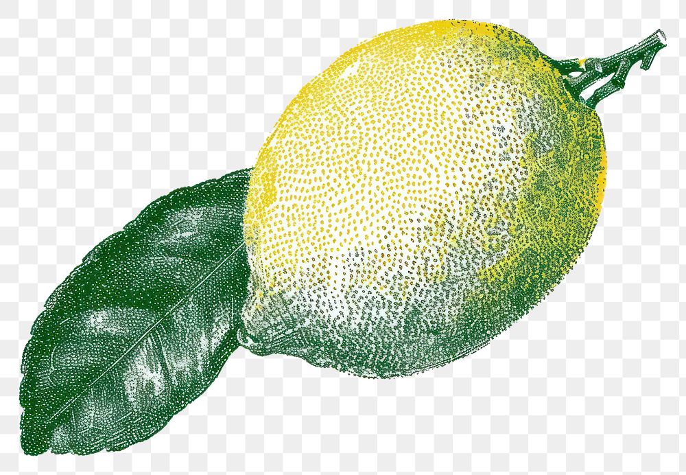 PNG Lemon shape fruit plant food.