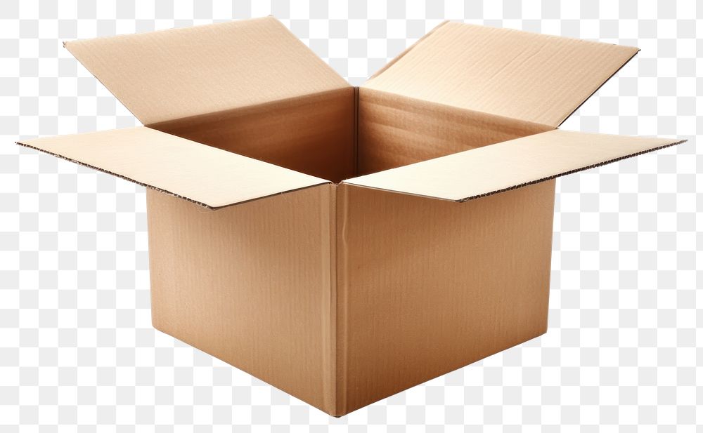 PNG Cardboard carton box delivering