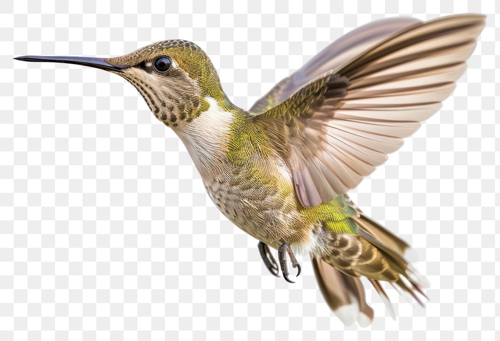 PNG Hummingbird in Flight hummingbird animal flying.